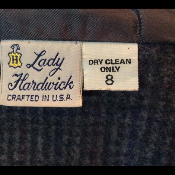 Lady Hardwick vintage 100% wool blazer USA - Picture 4 of 6